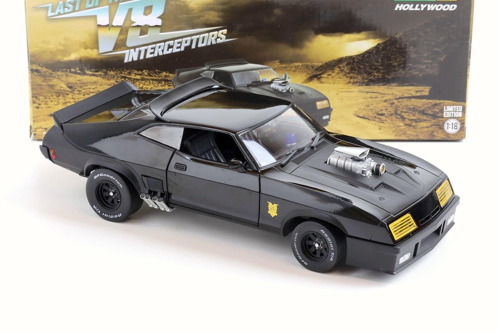 1:18 Greenlight 1973 Ford Falcon XB Last of the V8 Intercopters black