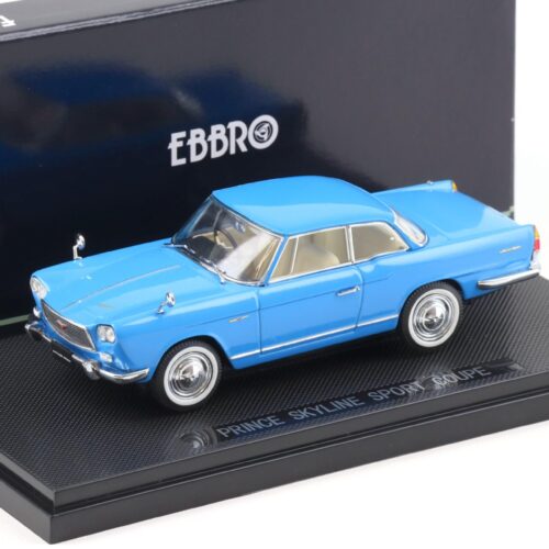 1:43 Ebbro Nissan Prince Skyline Sport Coupe 1962 blue
