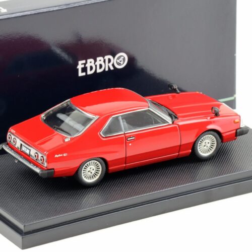 1:43 Ebbro Nissan Skyline GT-E 1980 red