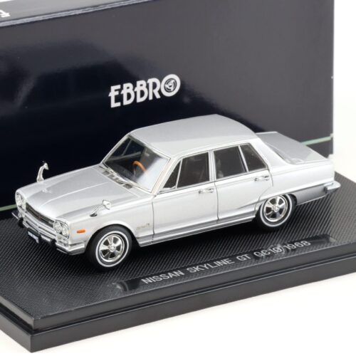 1:43 Ebbro Nissan Skyline GT GC10 1968 silver