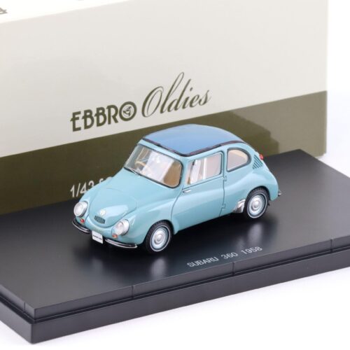 1:43 Ebbro Subaru 360 blue 1958