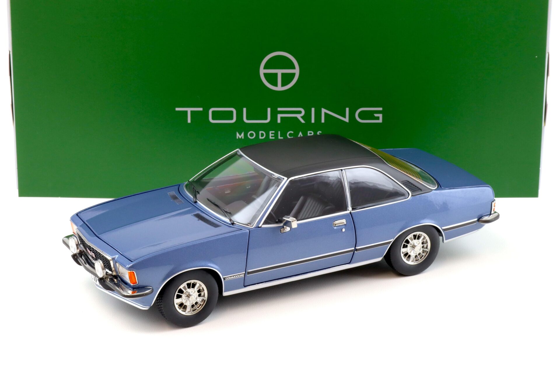 ID 94394 orig.jpg 1:18 Touring Modelcars Opel Commodore B GS/E Coupe 1975 Saphire blue met.