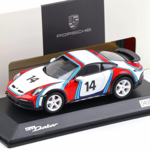 1:43 Spark Porsche 911 (992) Dakar #14 Rallye 1978 Martini Design WAP DEALER