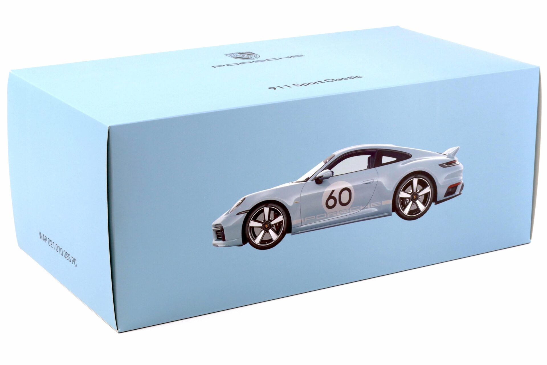 1:18 Spark Porsche 911 (992) Sport Classic Coupe Meissen blue 2022 WAP DEALER