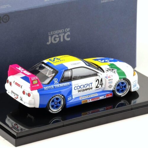 1:43 Ebbro Nissan GT-R R32 COCKPIT TATEBAYASHI GT-R JGTC 1994 #24 Sodeyama/Yamaji