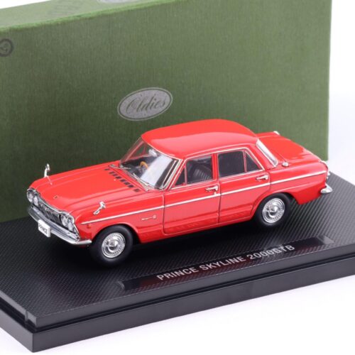 1:43 Ebbro Nissan Prince Skyline 2000 GTB 1965 red