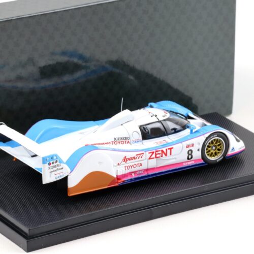 1:43 Ebbro Toyota TS010 ZENT 1992 Le Mans 24h 8th overall #8 Lammers/ Wallace
