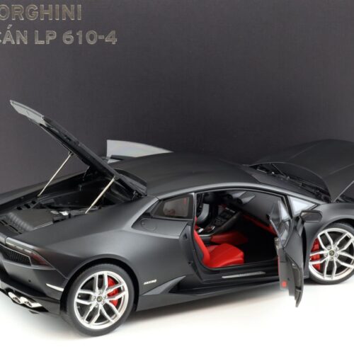 1:12 AUTOart Lamborghini Huracan LP 610-4 nero nemesis/ matt black 12096