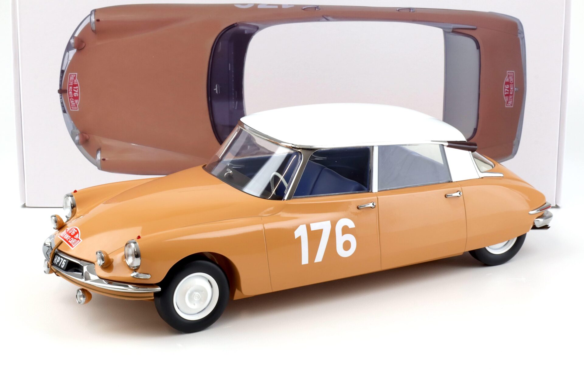 1:12 Norev Citroen ID 19 Winner Rally Monte Carlo 1959 #176 - Limited 300 pcs.