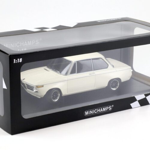 1:18 Minichamps BMW 2002 Motorsport Version Plain Body white 1970