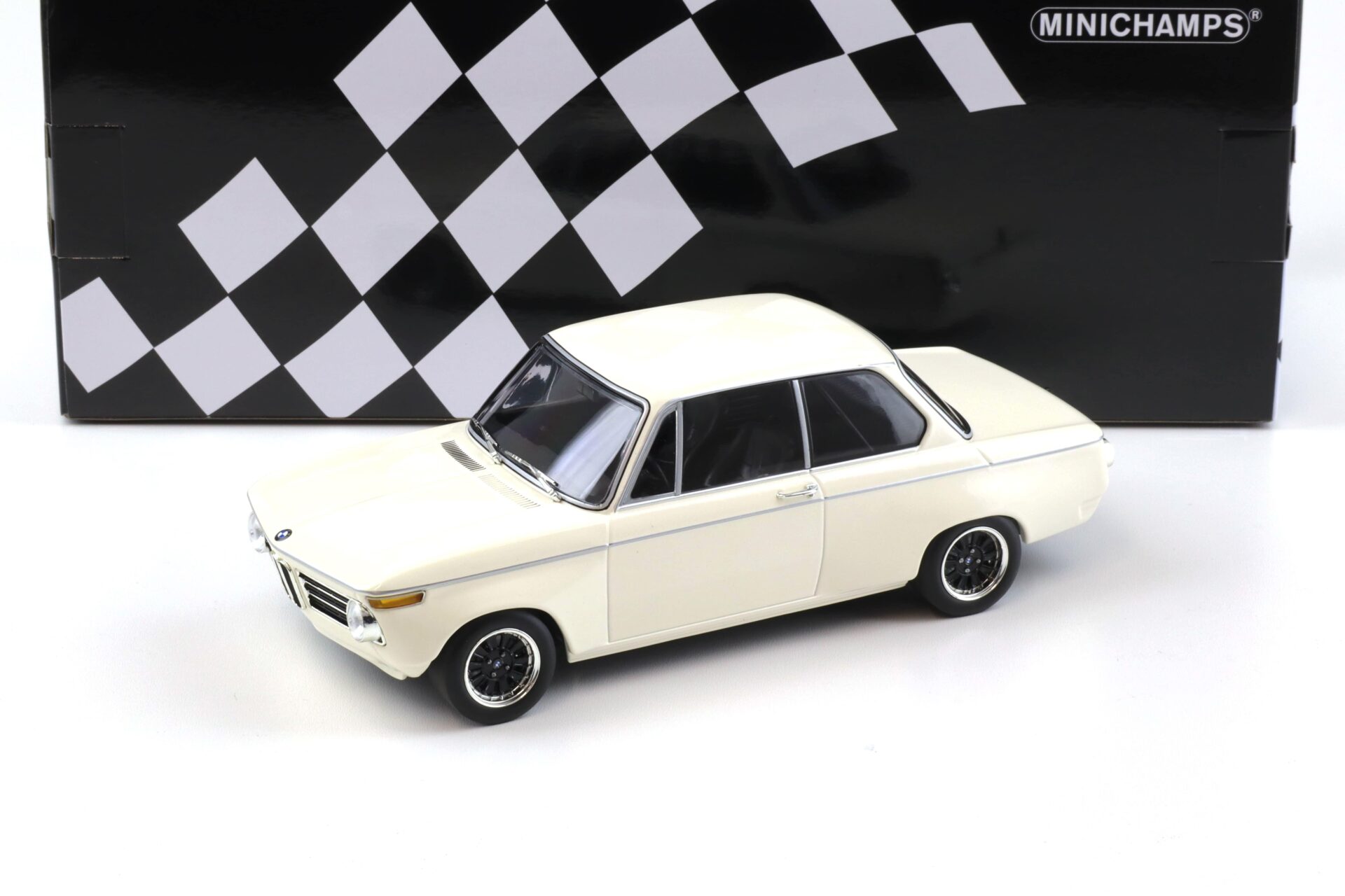 1:18 Minichamps BMW 2002 Motorsport Version Plain Body white 1970