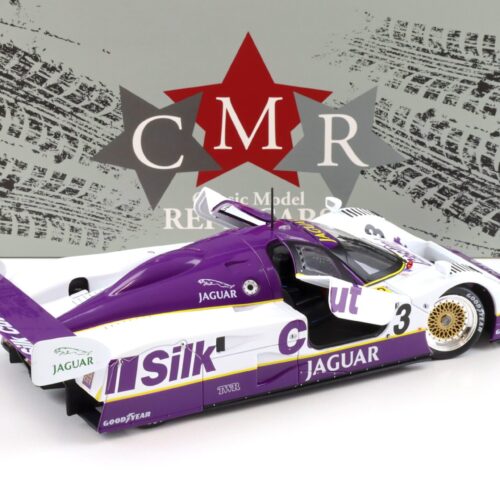 1:18 CMR Jaguar XJR-12 #3 Winner 24h Le Mans 1990 Silk Cut Nielsen, Cobb, Brundle