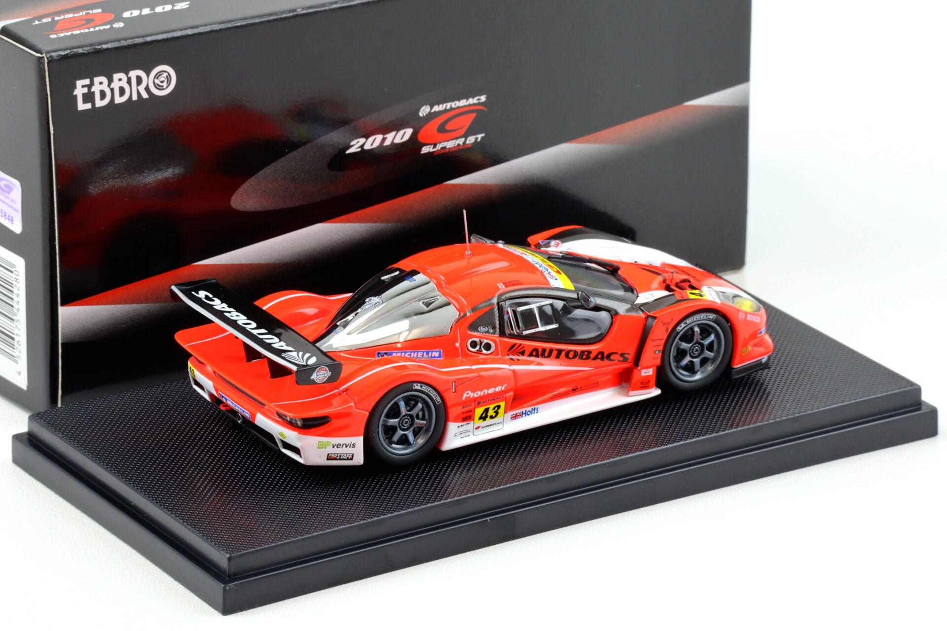 1:43 Ebbro ARTA Garaiya Super GT300 Autobacs #43 Nitta/ Takagi 2010