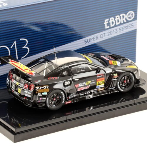 1:43 Ebbro Nissan GT-R Super GT300 RUN UP GROUP GT-R 2013 #360 Shirasaka/ Tanaka