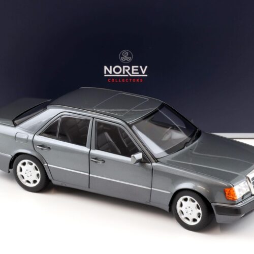 1:18 Norev Mercedes 500 E W124 5.0 V8 Limousine 1990 pearl grey metallic 183946