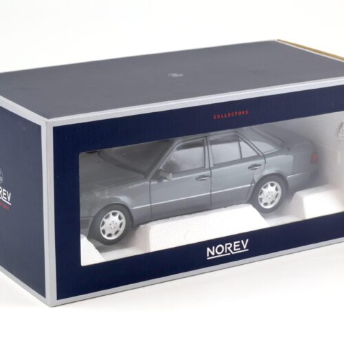 1:18 Norev Mercedes 500 E W124 5.0 V8 Limousine 1990 pearl grey metallic 183946