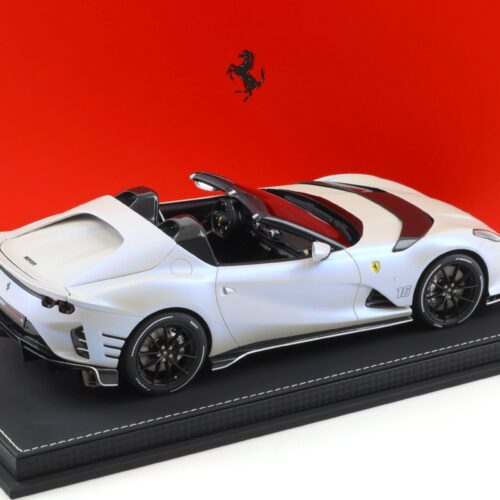 1:18 BBR Ferrari 812 Competizione A Bianco Onda Marina matt - Limited 136 pcs.