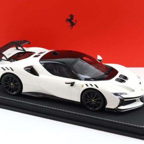 1:18 BBR Ferrari SF90 XX Stradale Bianco Cervino - Limited 50 pcs.