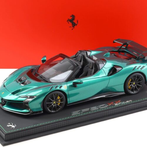 1:18 BBR Ferrari SF90 XX Spider verde green Jewel - Limited 60 pcs.