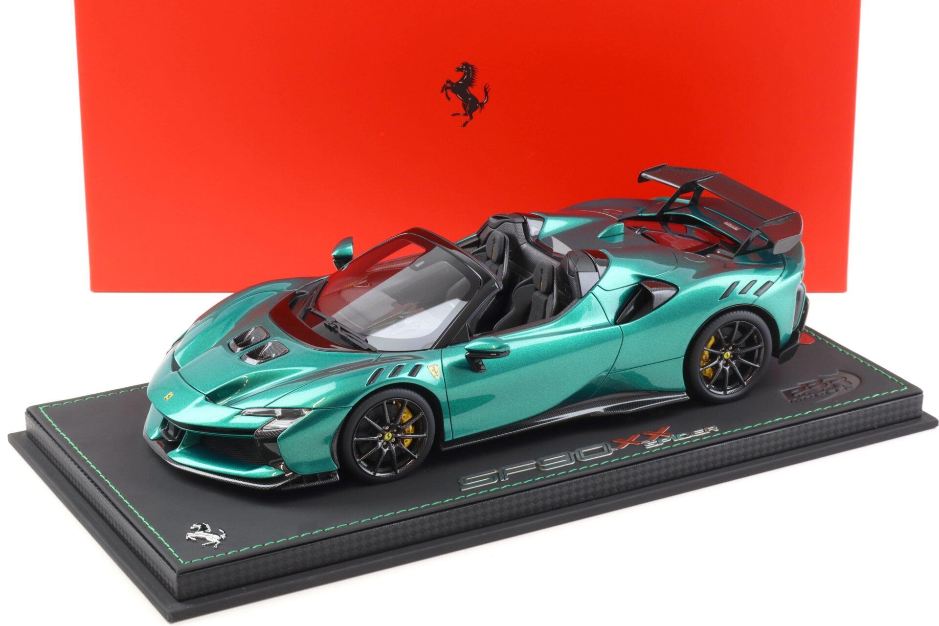 1:18 BBR Ferrari SF90 XX Spider verde green Jewel - Limited 60 pcs.