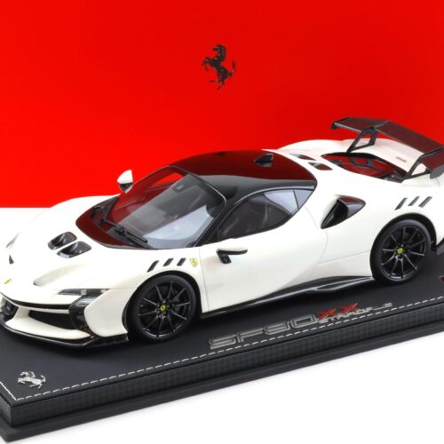 1:18 BBR Ferrari SF90 XX Stradale Bianco Cervino - Limited 50 pcs.
