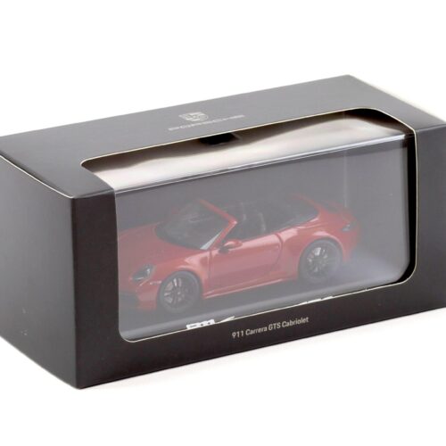 1:43 Minichamps Porsche 911 (992) Carrera GTS Cabriolet Karmin red WAP DEALER