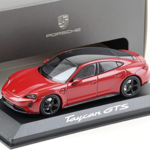 1:43 Minichamps Porsche Taycan GTS Karmin red 2022 WAP DEALER
