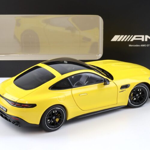1:18 NZG Mercedes AMG GT 43 sun yellow GTC192 DEALER VERSION