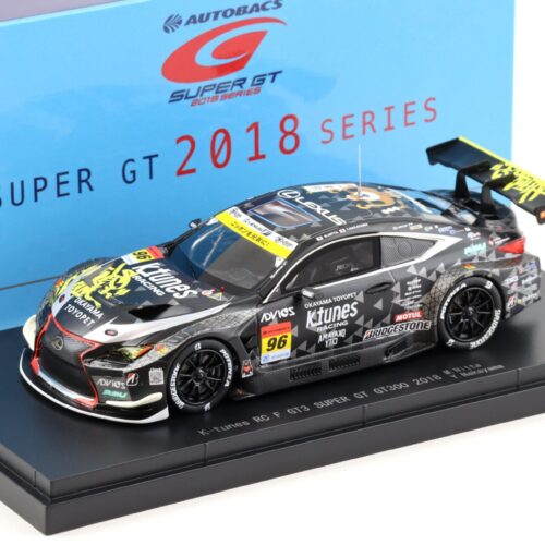 1:43 Ebbro Lexus RC F GT3 Super GT300 #96 K-Tunes RC F 2018 Nitta/ Nakayama