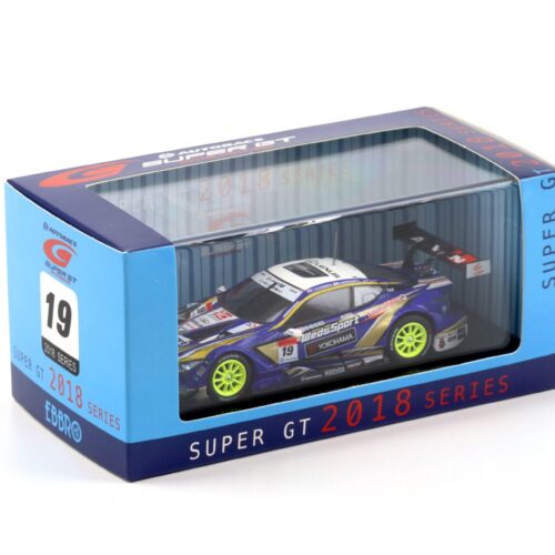 1:43 Ebbro Lexus LC500 Super GT500 #19 WedsSport ADVAN 2018 Kunimoto/ Yamashita