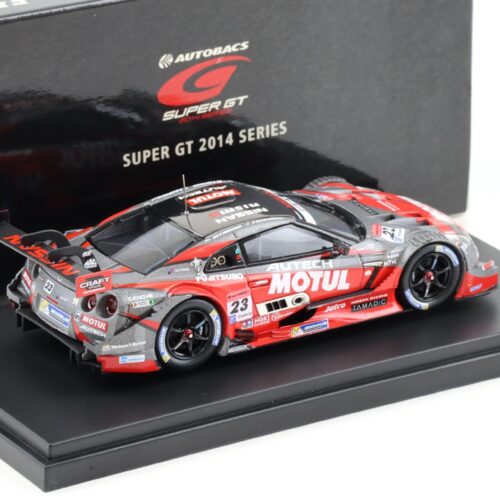 1:43 Ebbro Nissan GT-R MOTUL AUTECH GT-R Rd.2 Fuji 2014 #23 LDF Matsuda