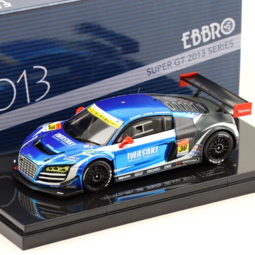 1:43 Ebbro Audi R8 Super GT300 IWASAKI apr 2013 #30 Iwasaki/ Fairuz