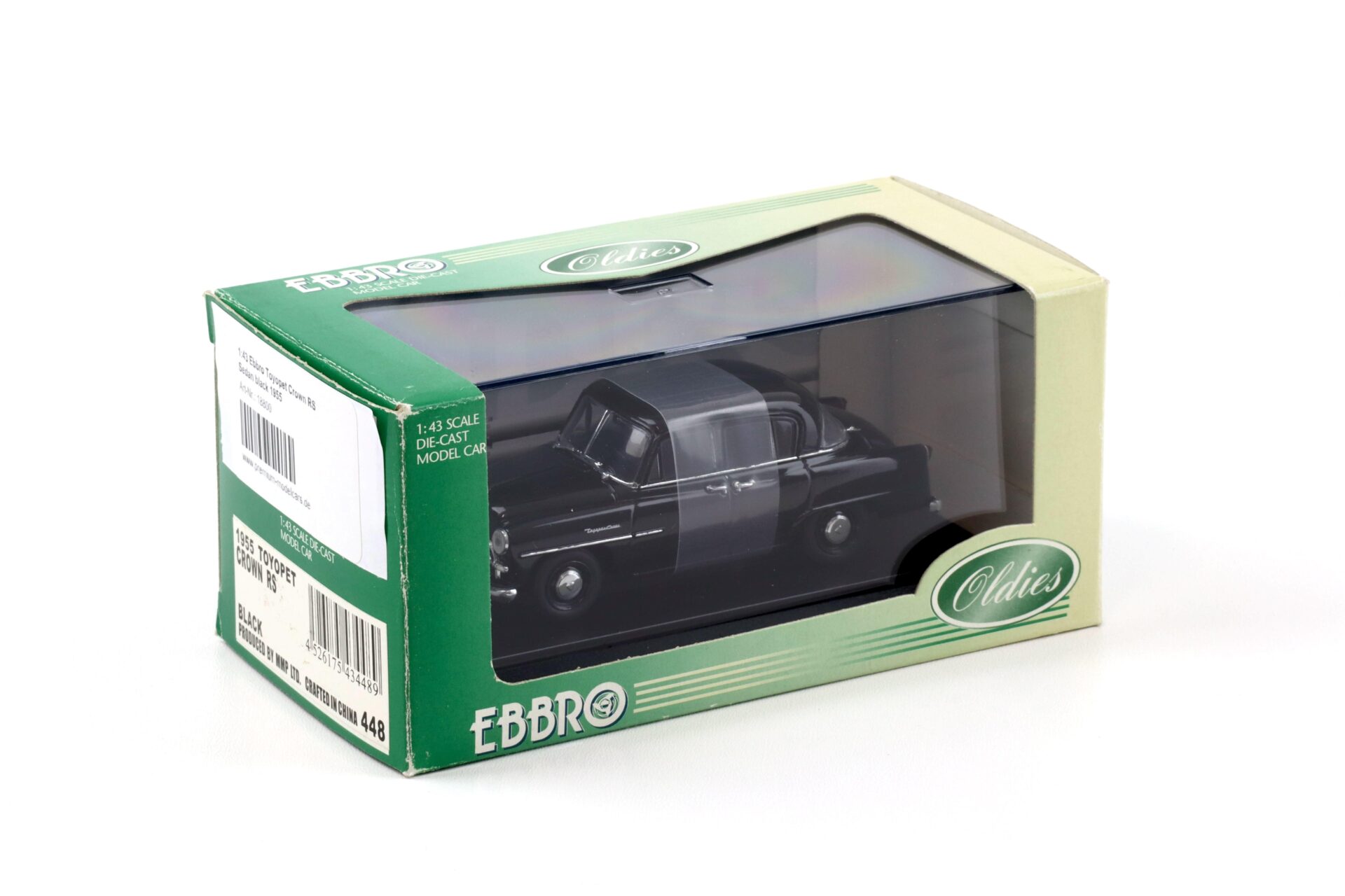 1:43 Ebbro Toyopet Crown RS Sedan black 1955