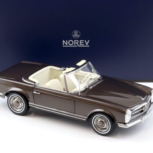 1:18 Norev Mercedes 230 SL Pagode W113 Bronce metallic 1963 with Top - Limited 300 pcs.