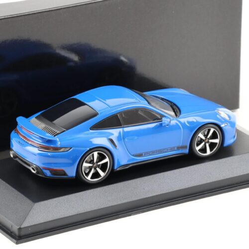 1:43 Minichamps Porsche 911 (992) Turbo S Coupe 2020 Shark blue