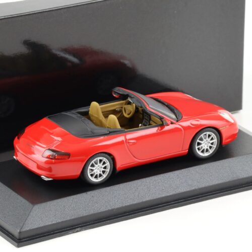 1:43 Minichamps Porsche 911 996.II Carrera Cabriolet Indisch red