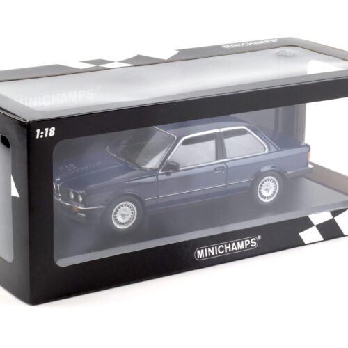 1:18 Minichamps BMW 323i (E30) 1982 saturn blue