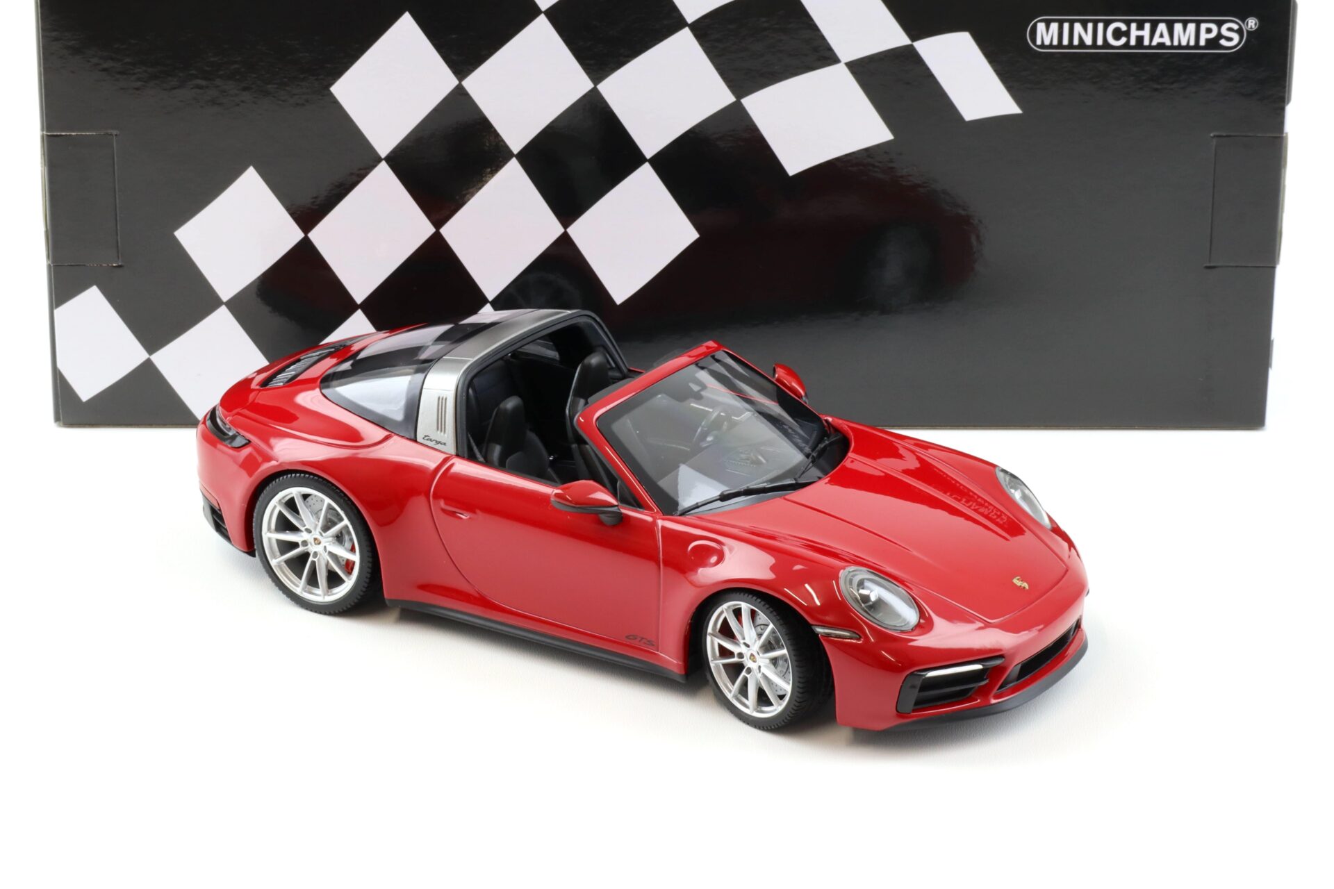 1:18 Minichamps Porsche 911 (992) Targa 4 GTS red 2021