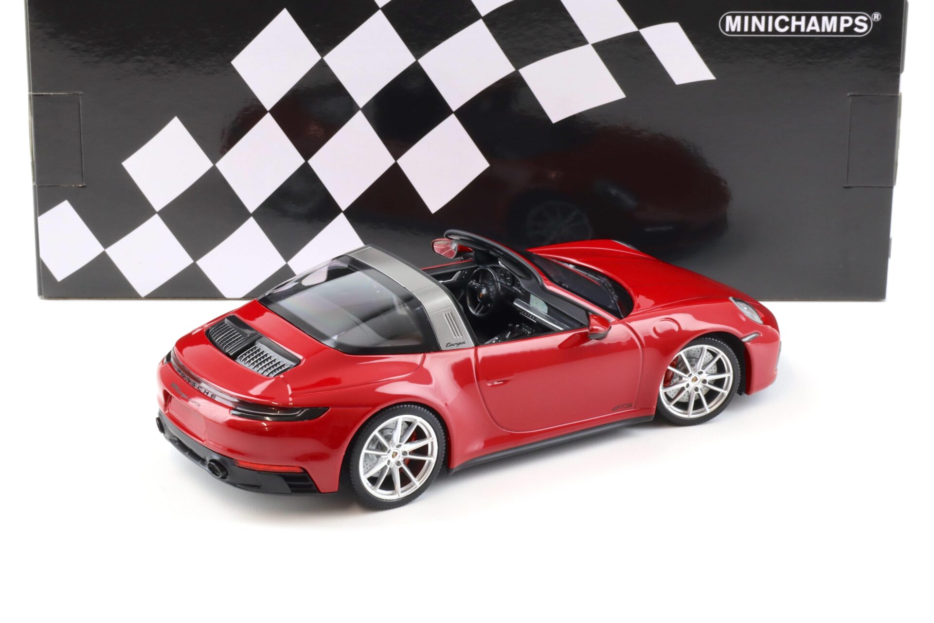 1:18 Minichamps Porsche 911 (992) Targa 4 GTS red 2021