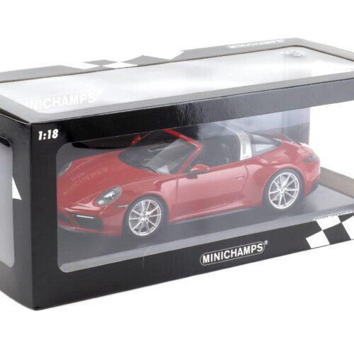 1:18 Minichamps Porsche 911 (992) Targa 4 GTS red 2021