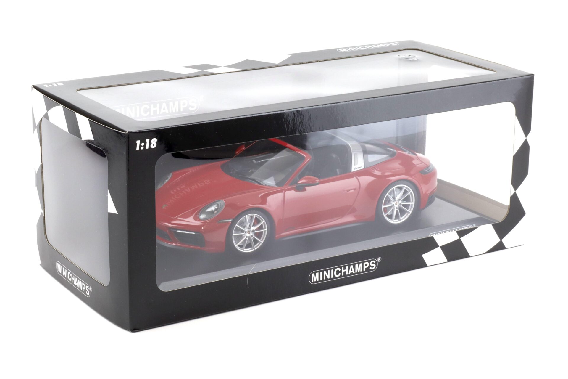1:18 Minichamps Porsche 911 (992) Targa 4 GTS red 2021