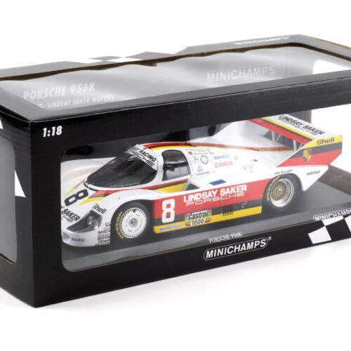 1:18 Minichamps Porsche 956K Joest Racing 1000km Kyalami 1983 Wollek #8
