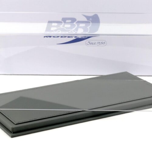1:18 BBR Vitrine Show Case Display Case with grey Base VET1803A1
