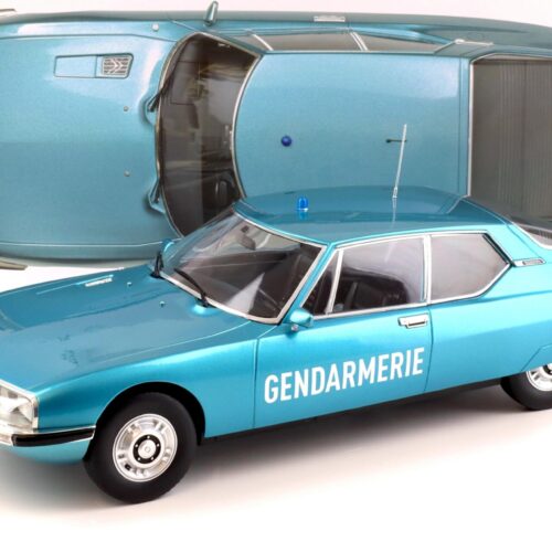 1:12 Norev Citroen SM Gendarmerie 1973 blue metallic 121703