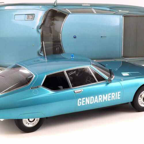 1:12 Norev Citroen SM Gendarmerie 1973 blue metallic 121703
