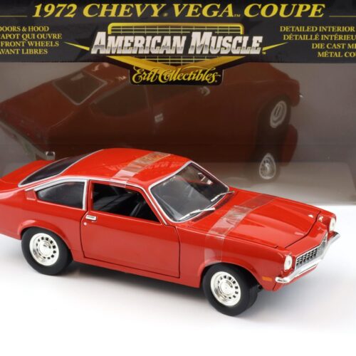 1:18 ERTL 1972 Chevrolet Chevy Vega Coupe red 33509