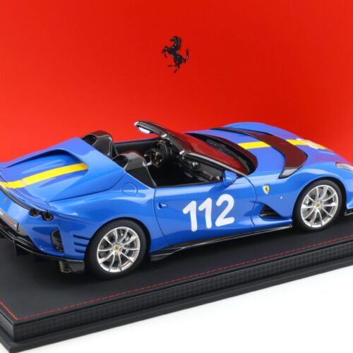 1:18 BBR Ferrari 812 Competizione A Aperta French Racing blue - Limited 90 pcs.