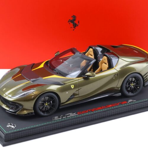 1:18 BBR Ferrari 812 Competizione A Aperta Verde Volterra green - Limited 100 pcs.