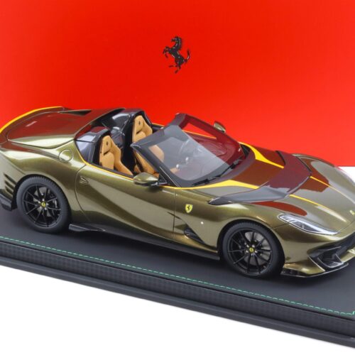 1:18 BBR Ferrari 812 Competizione A Aperta Verde Volterra green - Limited 100 pcs.