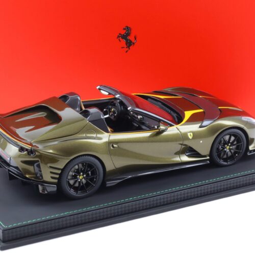 1:18 BBR Ferrari 812 Competizione A Aperta Verde Volterra green - Limited 100 pcs.
